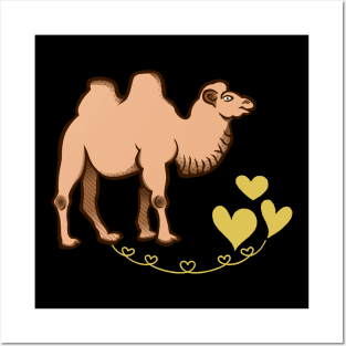 Mommy and Me Camel Posters and Art